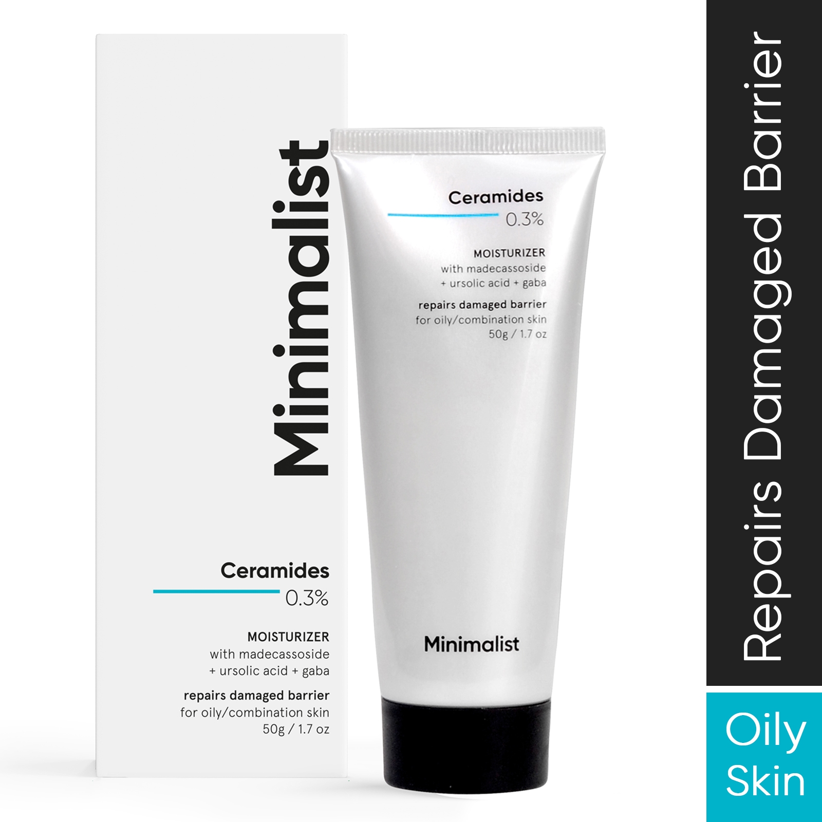 Minimalist Ceramides 0.3% Moisturizer with Madecassoside 1