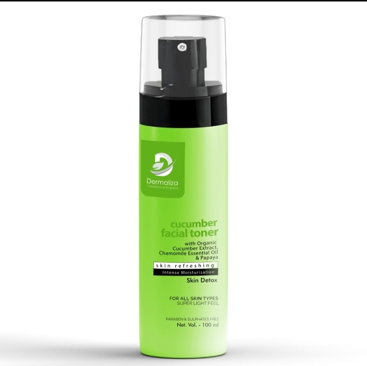 Dermaliza Cucumber Facial Toner -100ml 1