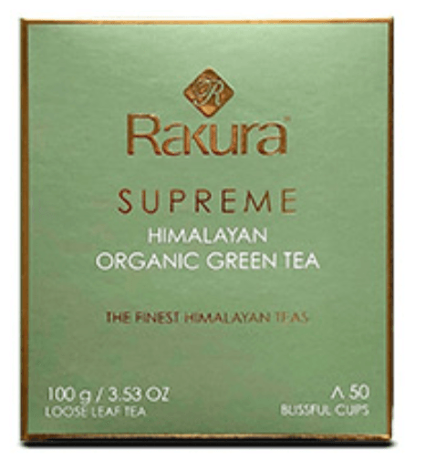 Rakura Supreme Himalayan Organic  Green tea - 100g 1