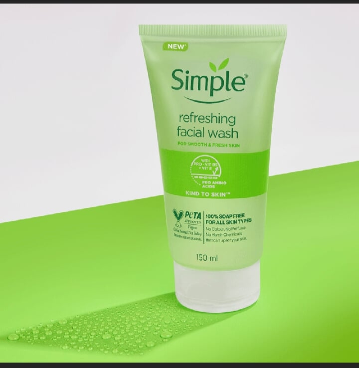 Simple Refreshing Facial wash-150ml 1