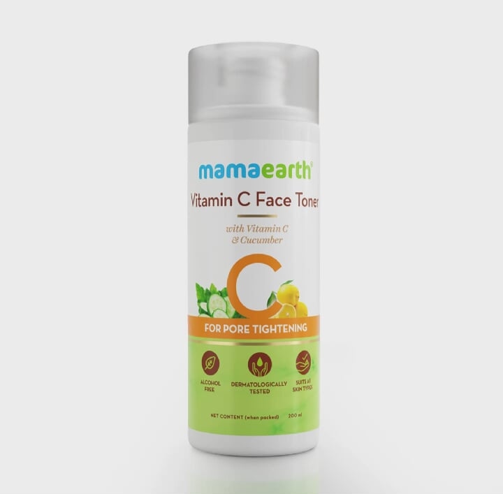 Mamaearth Vitamin C Face Toner For Face-200ml  1