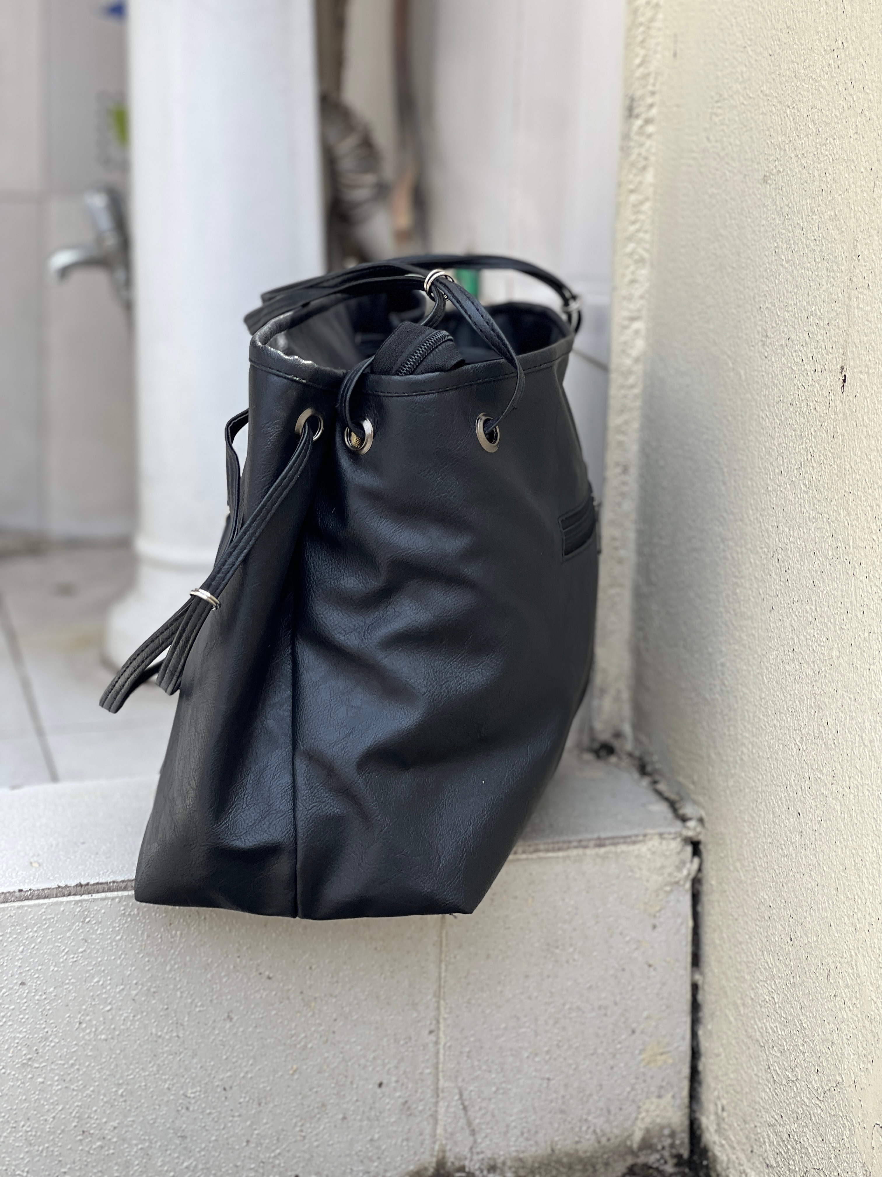 Elegant Leather Style Tote Bag for Women – Casual & Office Handbag 6