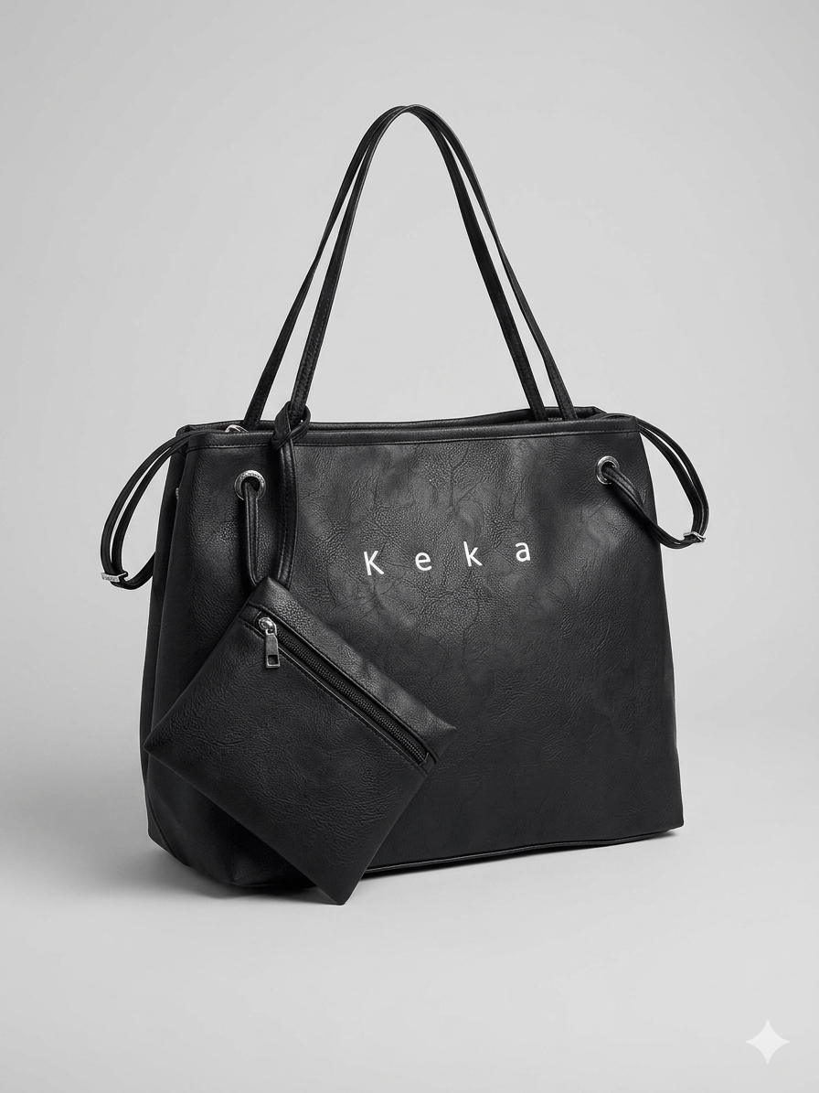 Elegant Leather Style Tote Bag for Women – Casual & Office Handbag 1