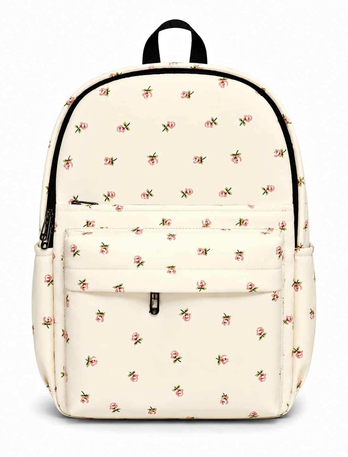 Cute floral backpack with a soft pastel vibe - perfect for everyday use 7