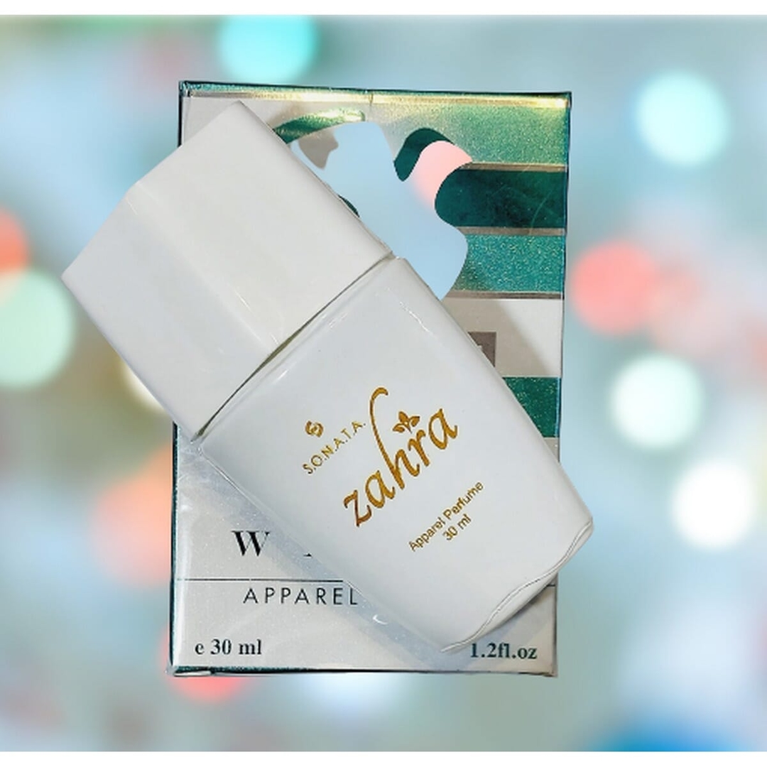Sonata Zahra White Apparel Perfume For Women 30ml | Previously White D0ve Perfume 1