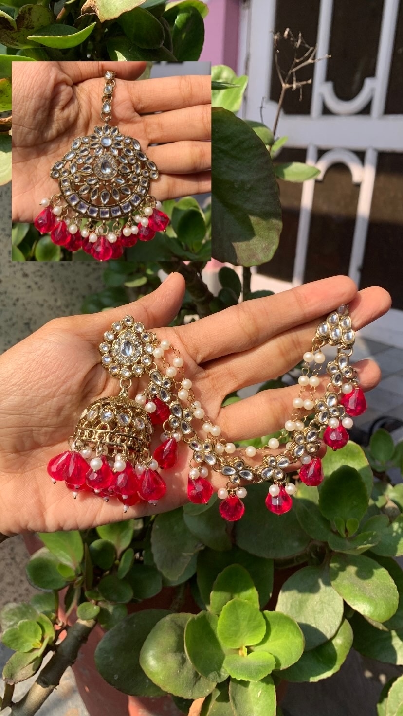 Kundan bahubali earing 2