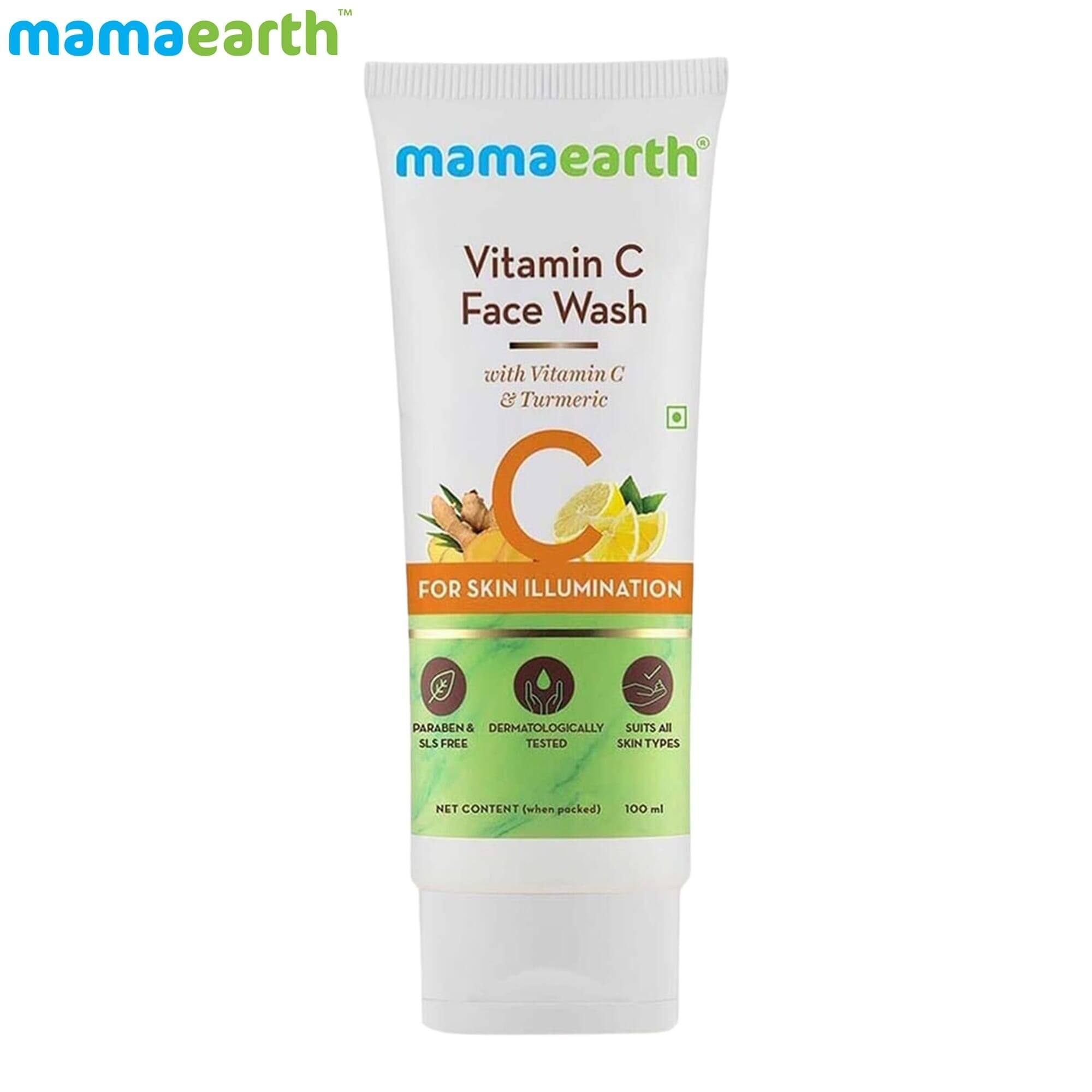 MAMAEARTH FACEWASH 1