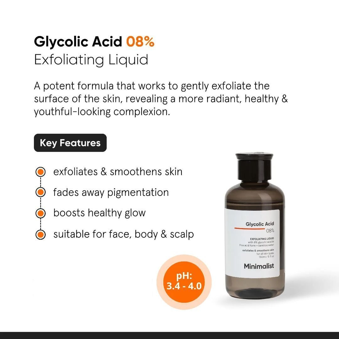 Glycolic Acid 8% Exfoliating Liquid 2