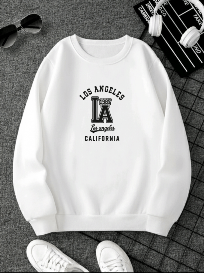 Los Angeles Printed Sweatshirt for men and women 3
