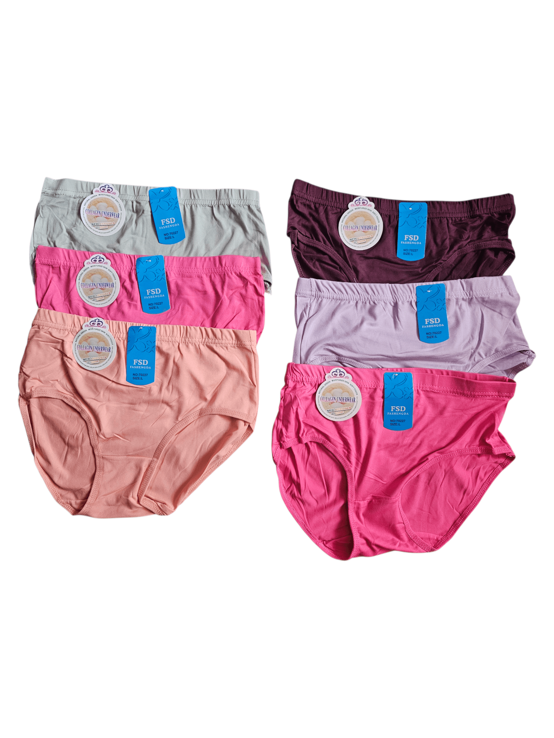 Bundle Of 3 Pieces L Size Cotton Panties (Underwear) For Women (Best for 28 inches to 32 Inches) 1