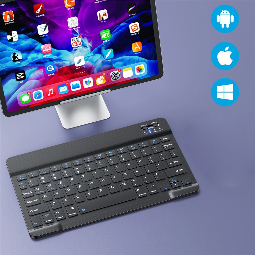 KAKU Bluetooth Wireless Keyboard For Windows / Mac / Android 1