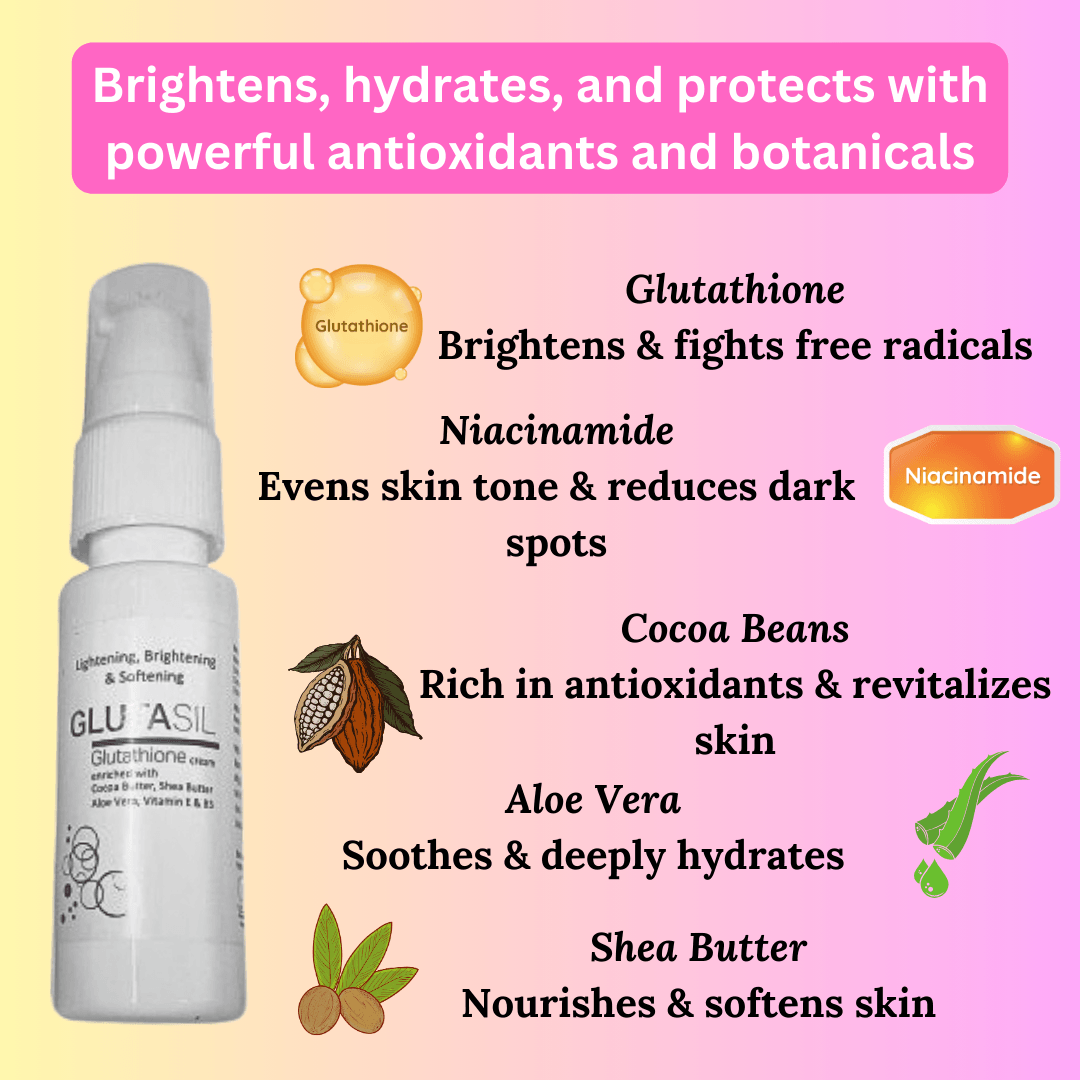 Oreva Derma Care Glutasil Cream 30g – Gluta Cream For Lightening & Brightening Skin Tone | Reduces Dark Spots & Improves Skin Texture 3