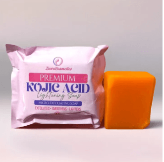 Premium Kojic Acid Soap by Zuwa Cosmetics, Exfoliates, Smoothens, Lightens 3