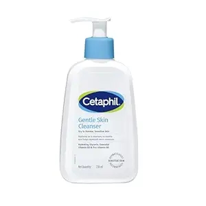 Cetaphil Gentle Skin Hydrating Face Wash 236ml, Paraben Free, Sulphate-Free Gentle Skin Hydrating Cleanser with Niacinamide, Vitamin B5 for Dry to Normal, Sensitive Skin 1
