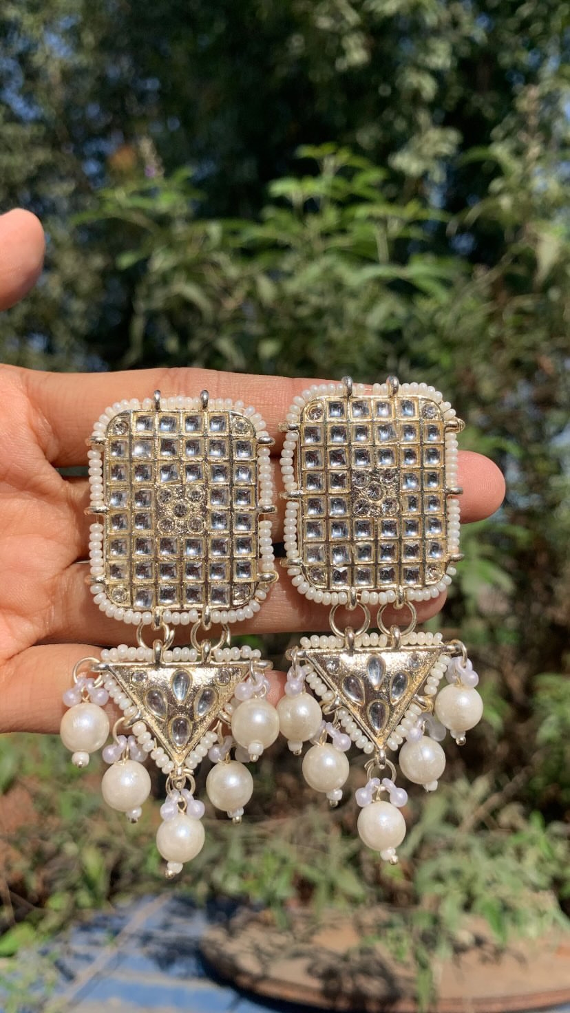 Kundan earing jhumka 1
