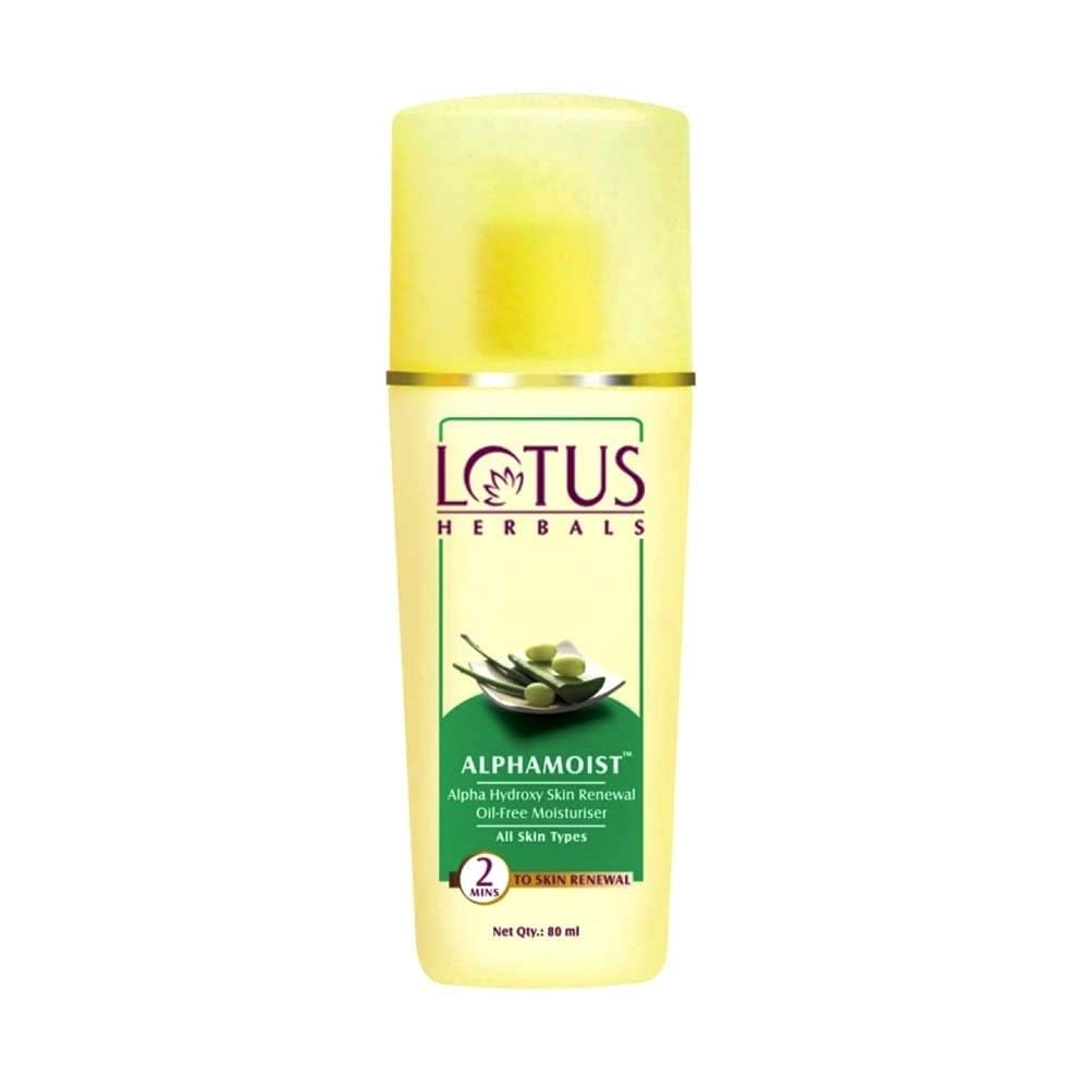 LotusHerbals Alphamoist Alpha Hydroxy Skin Renewal Oil Free Moisturizer - 170 ml 1