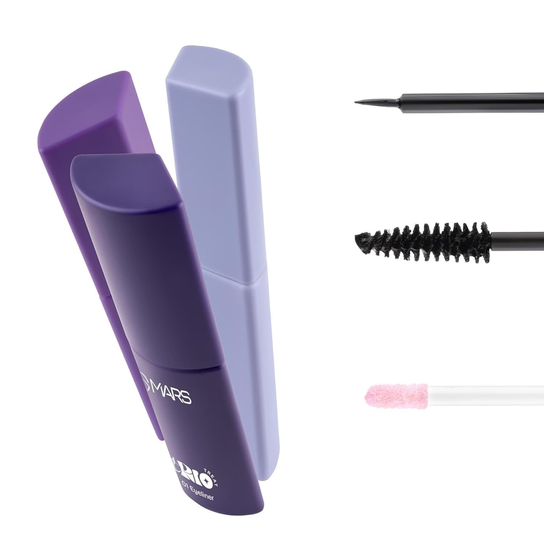 MARS Trio Treat, 3-In-1 Eye Makeup Kit With Eyeliner, Mascara & Eyeshadow, 24.5ml 6