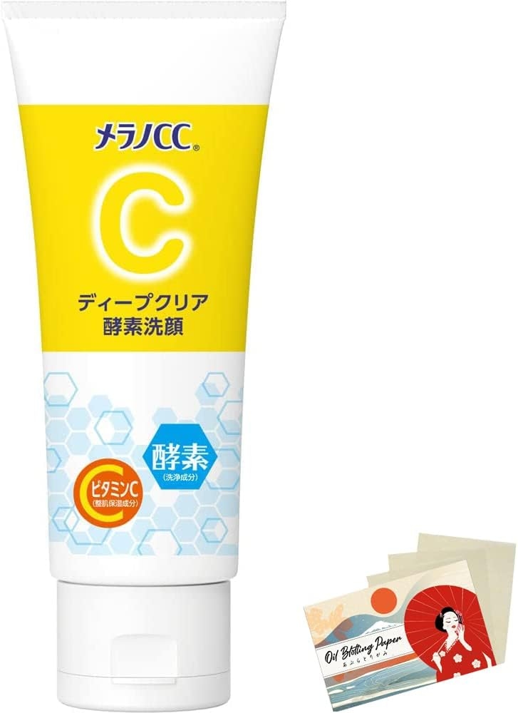 Rohto MELAN0 CC Deep Clear Enzyme Facial Wash  1