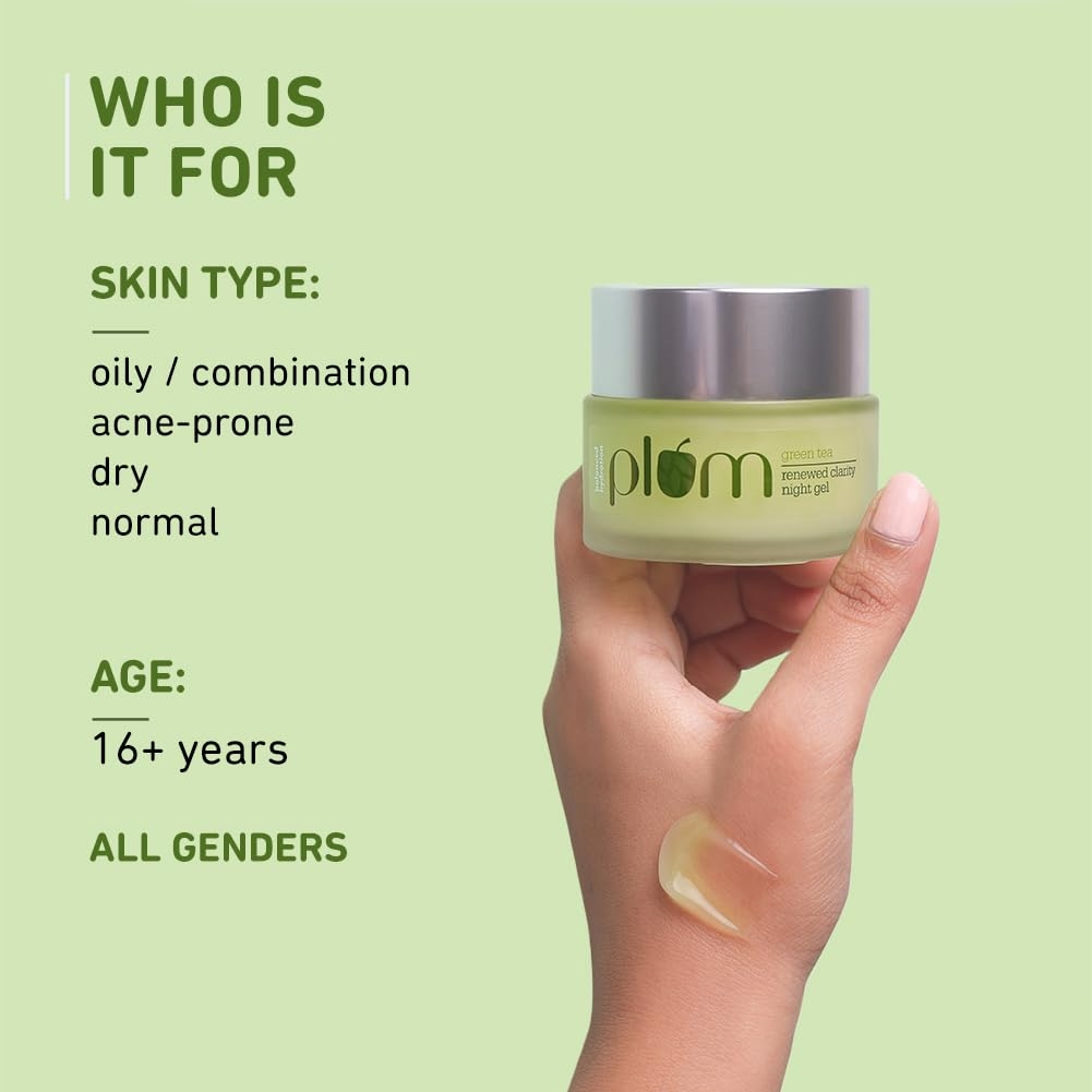 Plum Green Tea Renewed Clarity Night Gel 3