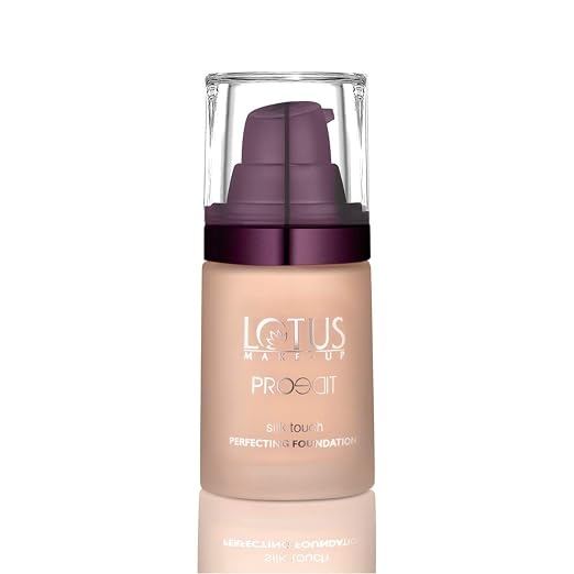 Lotus Makeup Proedit Silk Touch Perfecting Liquid Foundation (Espresso, 30 Ml) Luminous & Dewy Finish - Full, Normal 3