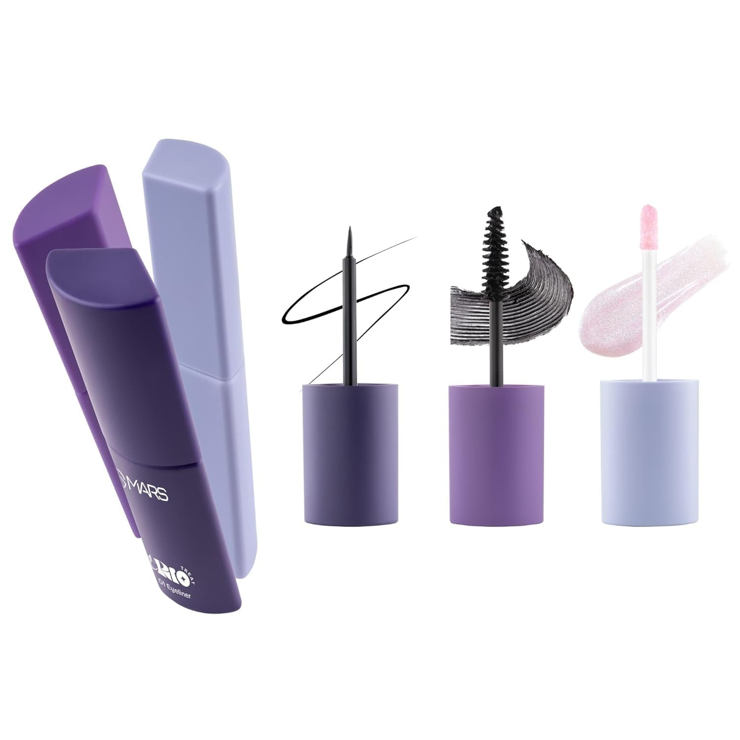 MARS Trio Treat, 3-In-1 Eye Makeup Kit With Eyeliner, Mascara & Eyeshadow, 24.5ml 1