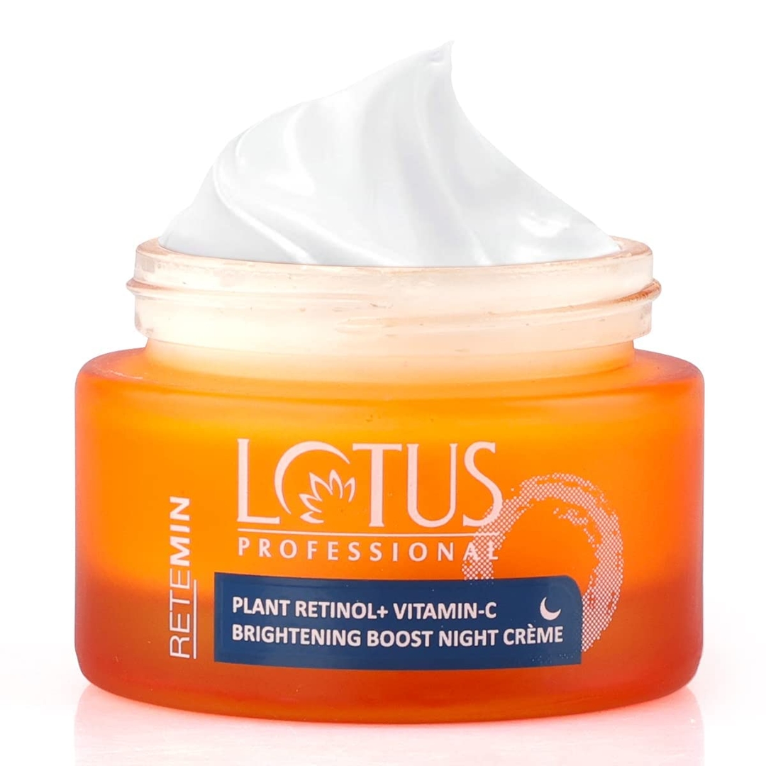L0TUS Professional Retemin Plant Retinol + Vitamin C Boost Night Creme 1