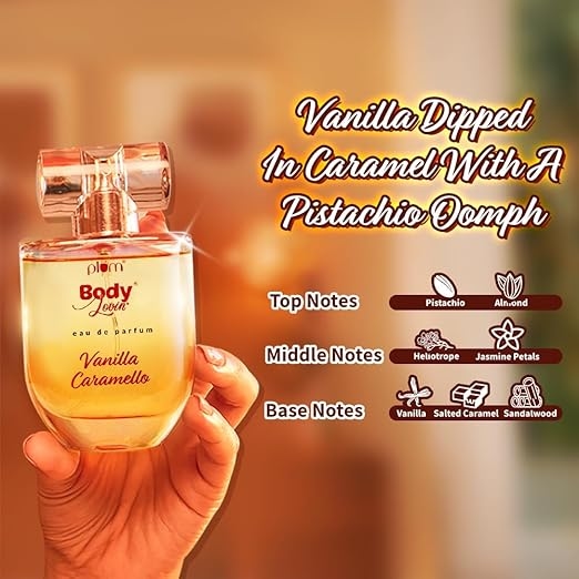 lum BodyLovin' Vanilla Caramello Eau De Perfume (Parfum) 50 ml| Long-Lasting Gourmet Fragrance | Luxury Perfume for Women | Vanilla, Caramel & Pistachio Notes. 3