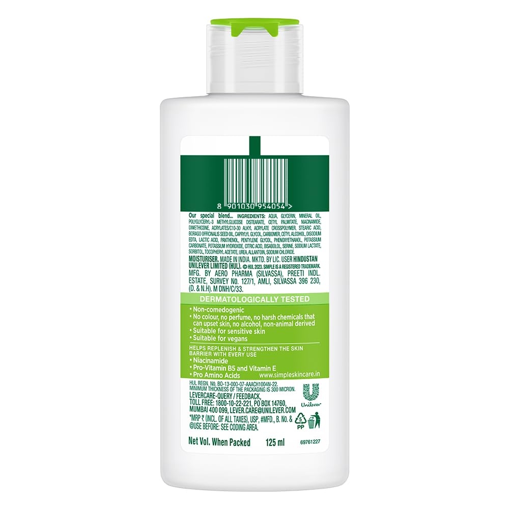 SlMPLE Hydrating Light Moisturizer (125ml) 3