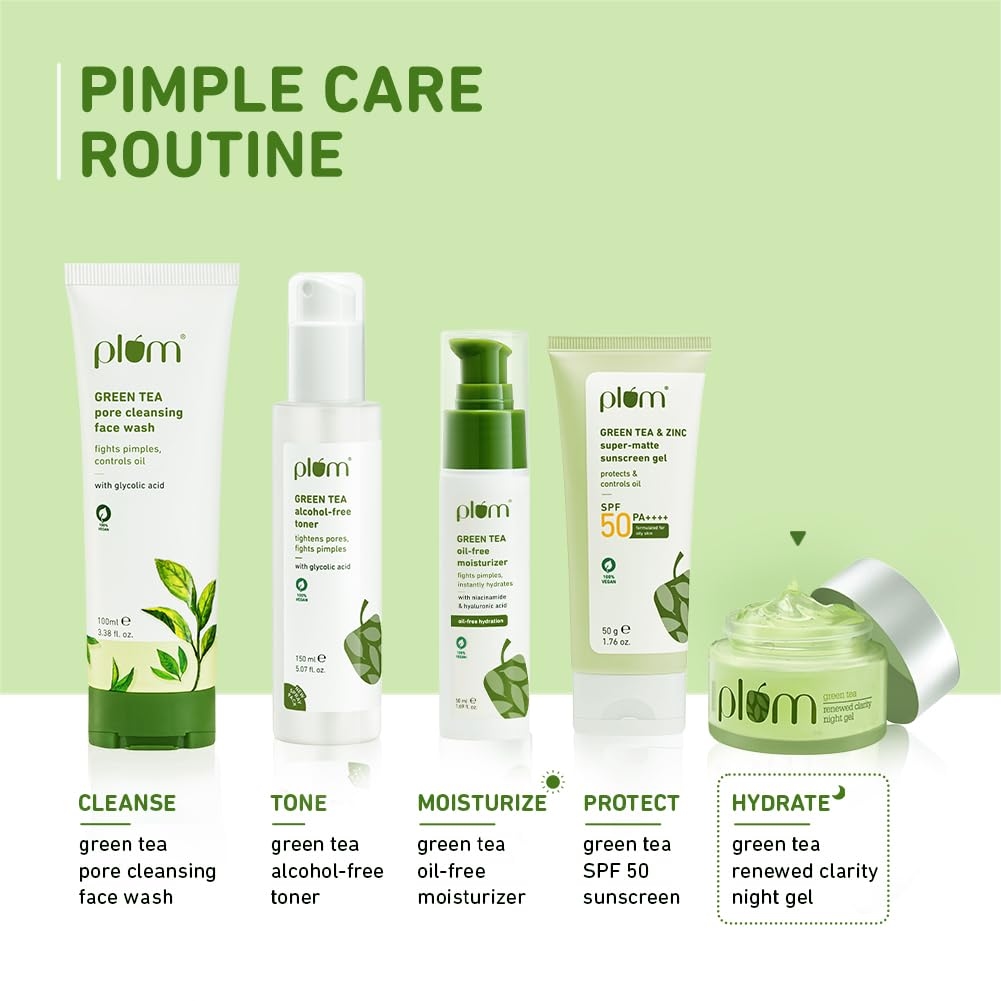 Plum Green Tea Renewed Clarity Night Gel 7