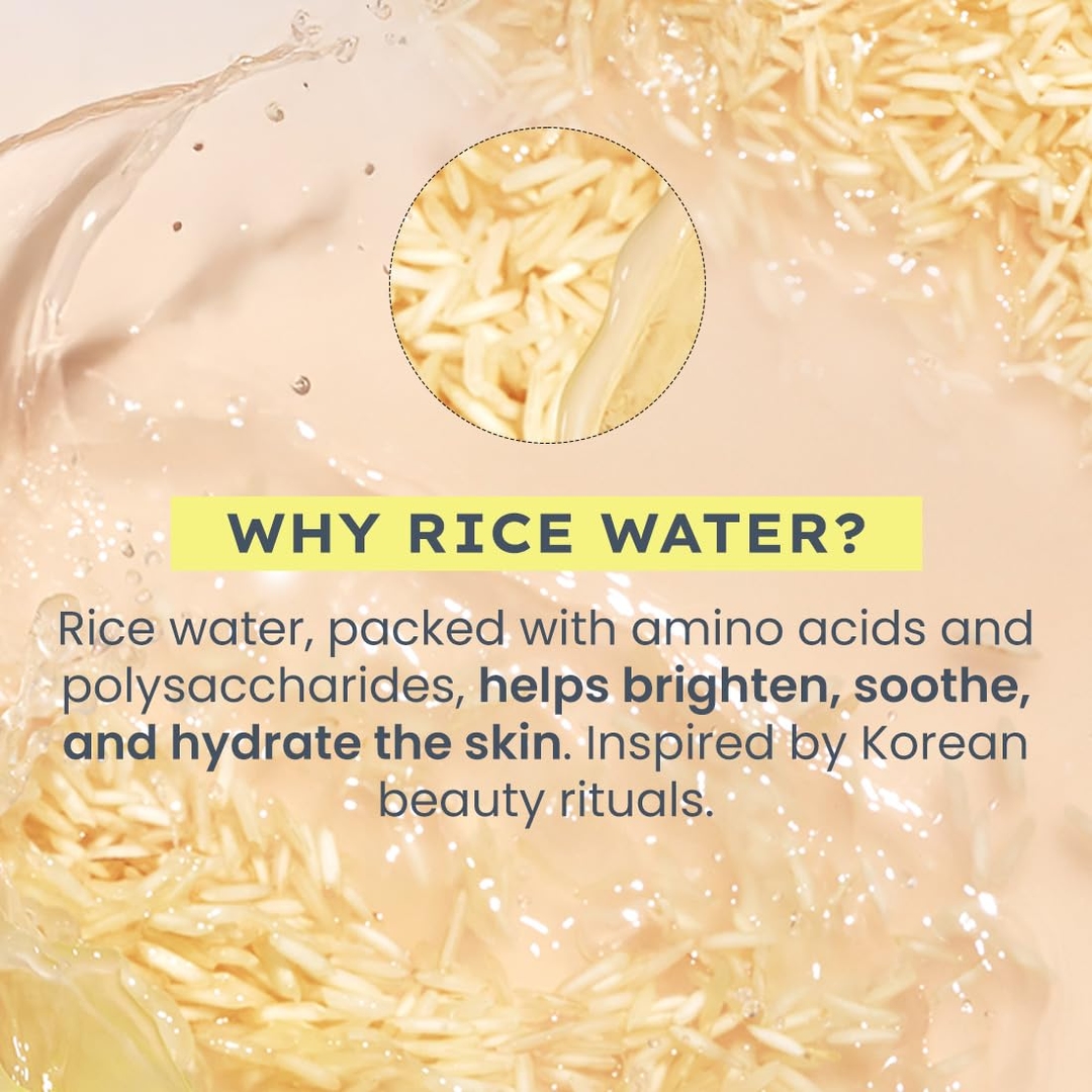 Hyphen 44% Rice Water Briightening Face Serum Pads | 5% Niacinamide & Alpha Arbutin to Reduces Dark Spots & Pigmentation | Toner Pads with Serum for Glowing Glass Skin | All Skin Types - 50 pcs 6