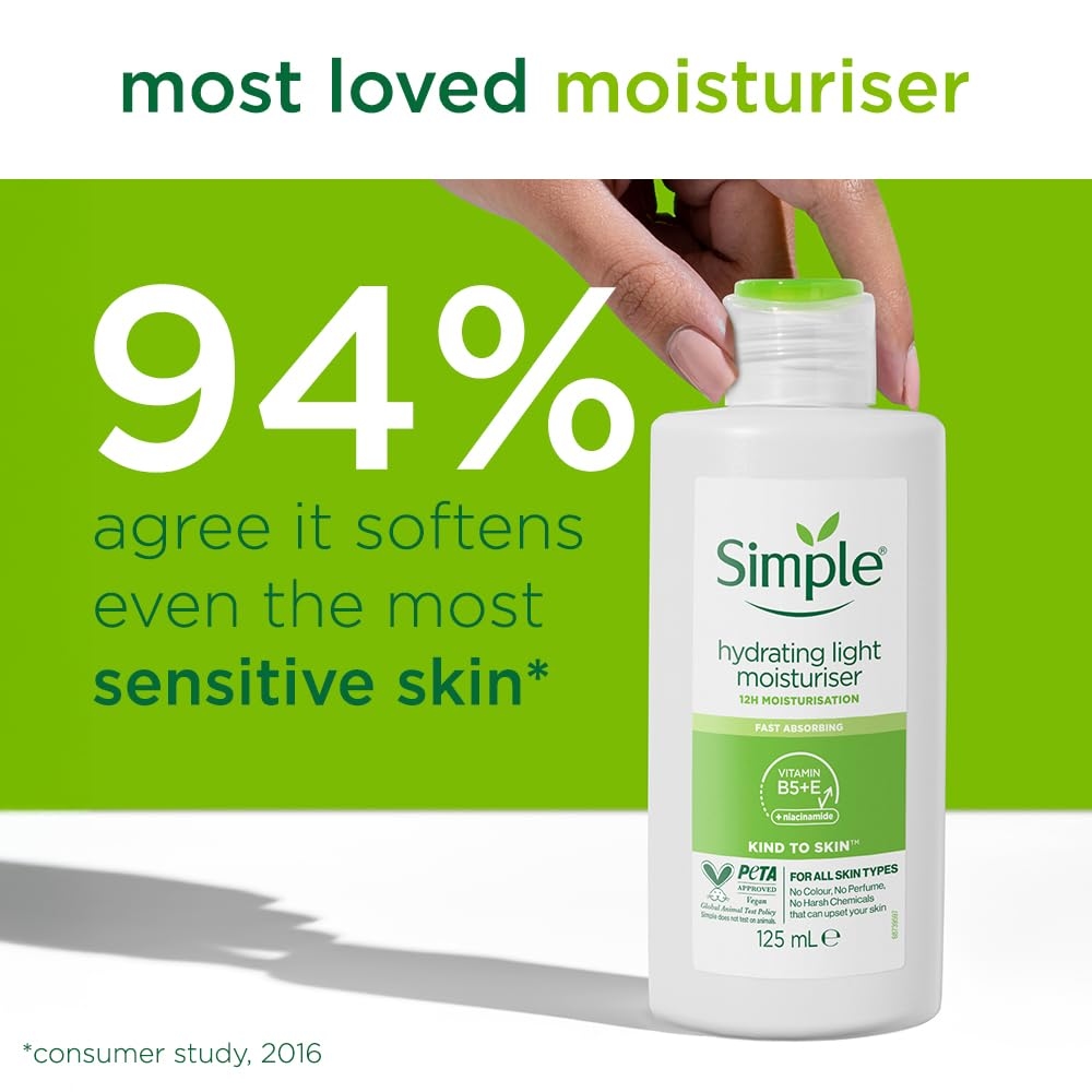 SlMPLE Hydrating Light Moisturizer (125ml) 6