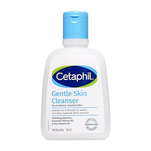 Cetaphil Gentle Skin Cleanser for Dry to Normal Sensitive Skin - 125 ml 1