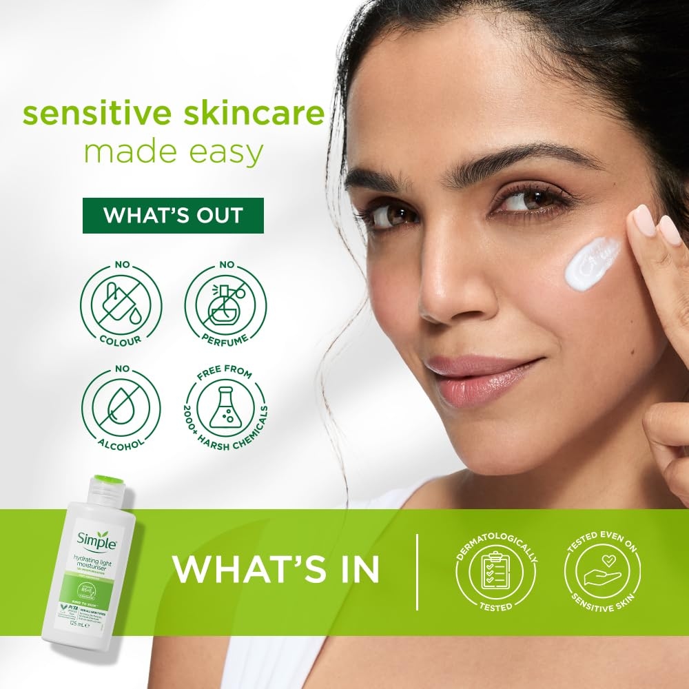 SlMPLE Hydrating Light Moisturizer (125ml) 2