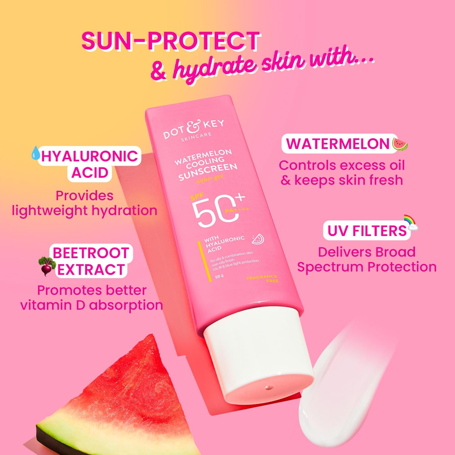  Watermelon Hyaluronic Sunscreen 3