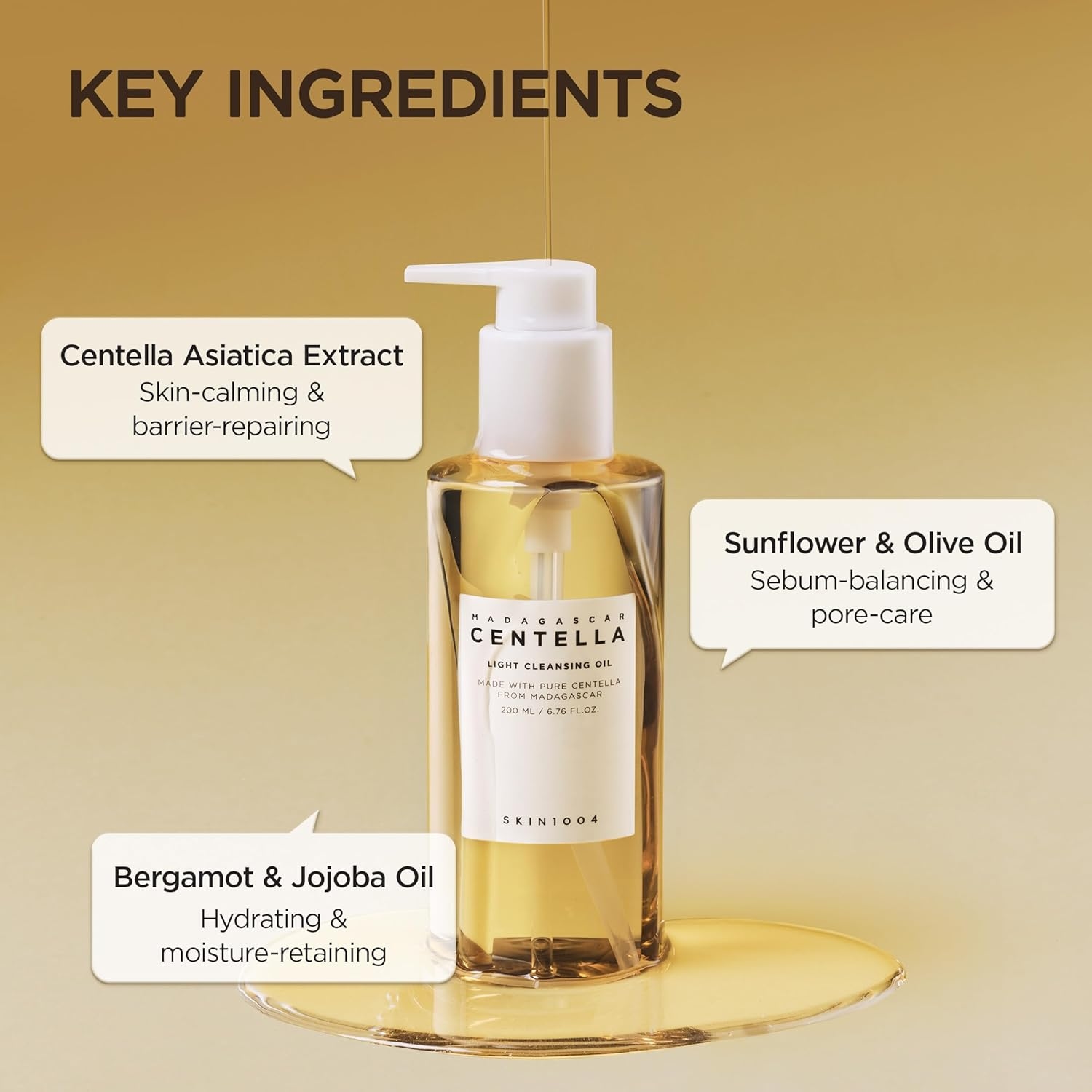 Skin1004 Madagascar Centella Light Cleansing Oil 200ml by Obsession cosmetics 2