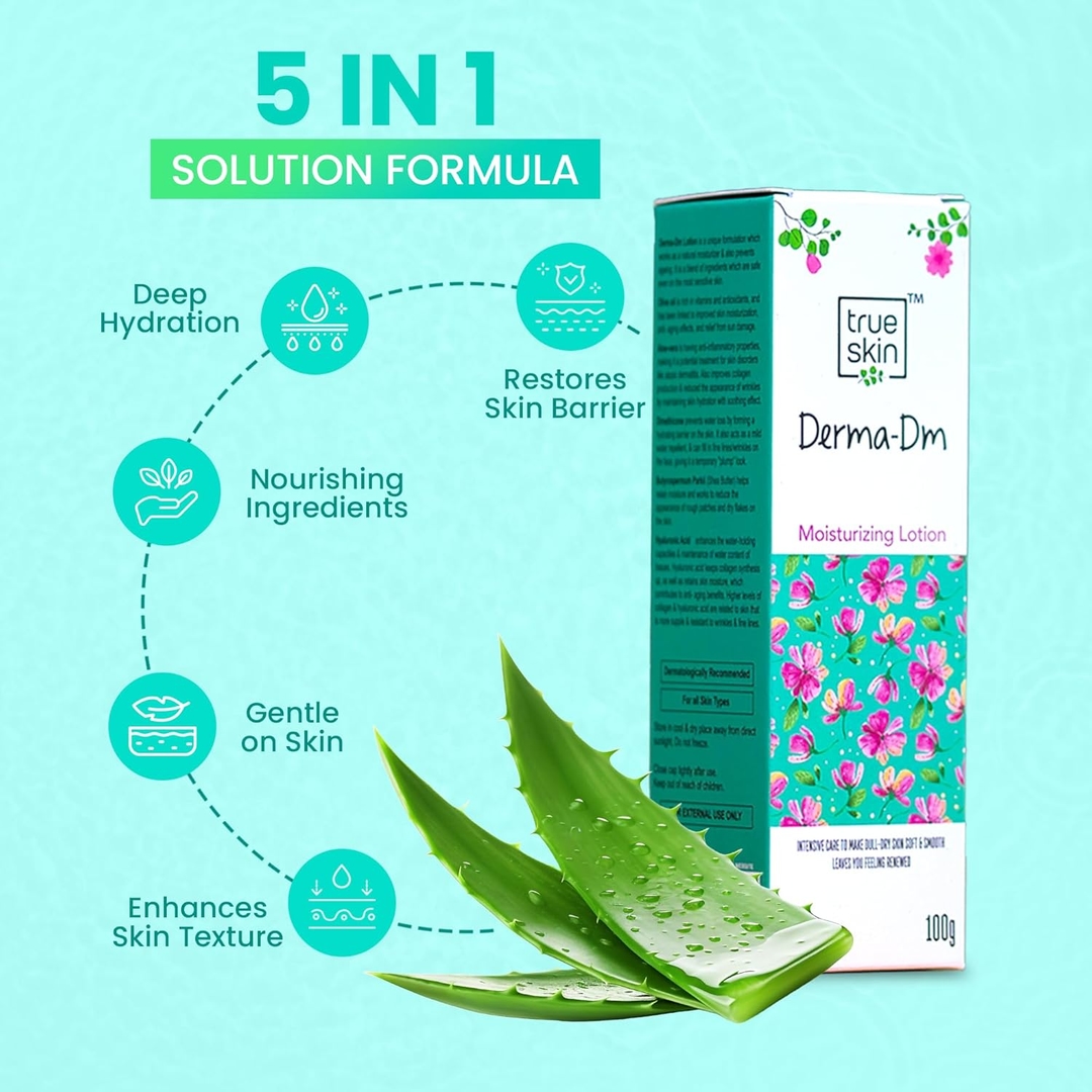 TrueDerma Derma-Dm Moisturizing Lotion 4