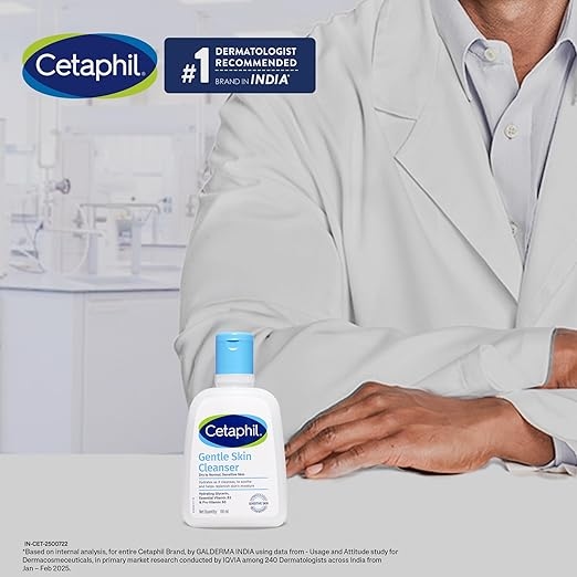 Cetaphil Gentle Skin Cleanser for Dry to Normal Sensitive Skin - 125 ml 2