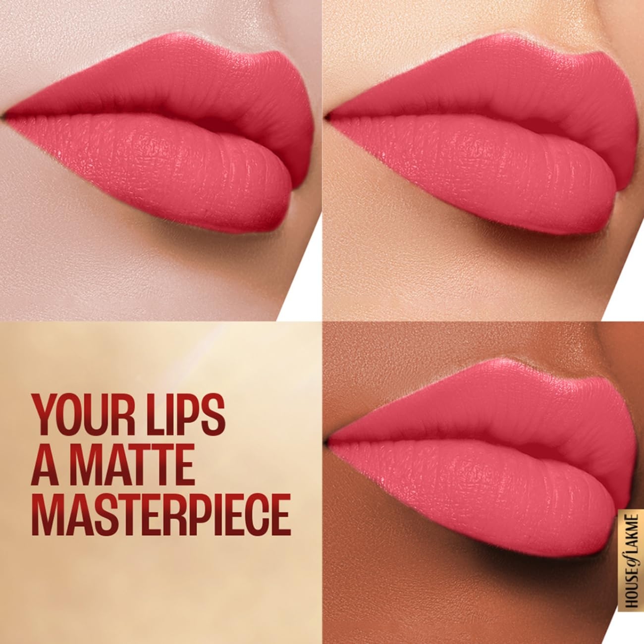 Lakme 9TO5 Primer + Matte Lip Color Blush Pink 3.6 g  Pink Perfect 7