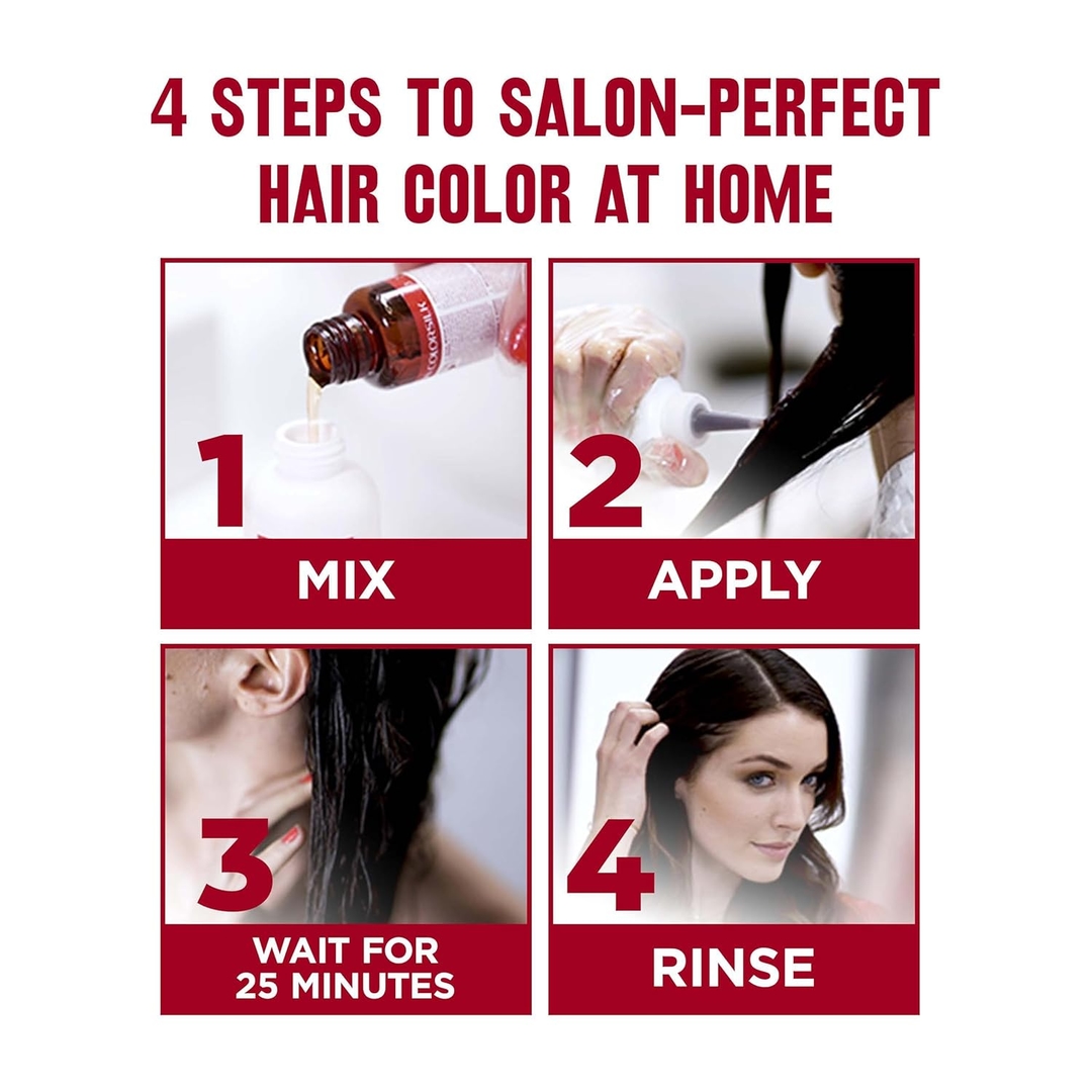 Revl0n Color Hair Color Medium Golden Brown  3