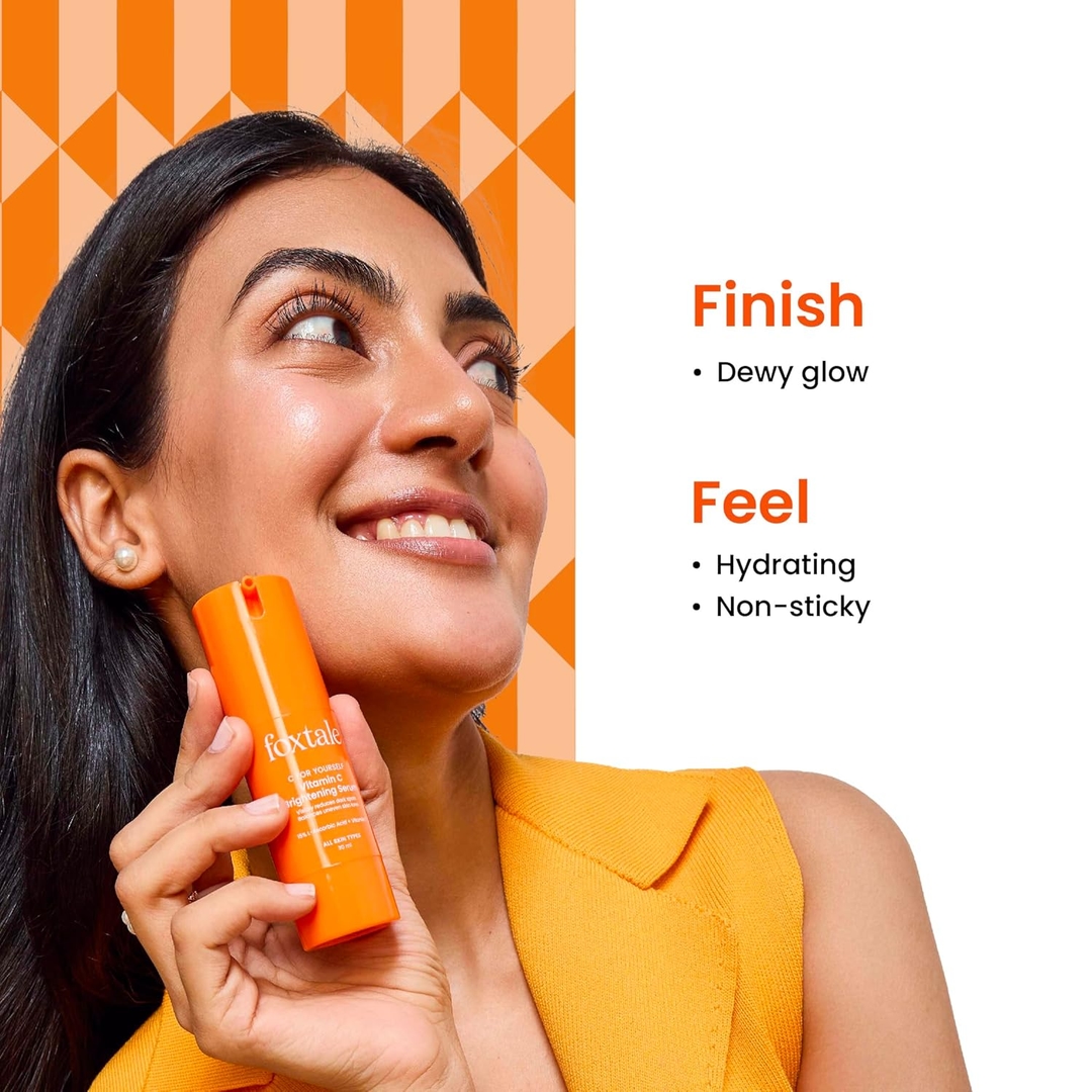 Foxtale Brightening Vitamin C Face Serum with L-Ascorbic Acid And Vitamin E For Glowing Skin (30ml) 4
