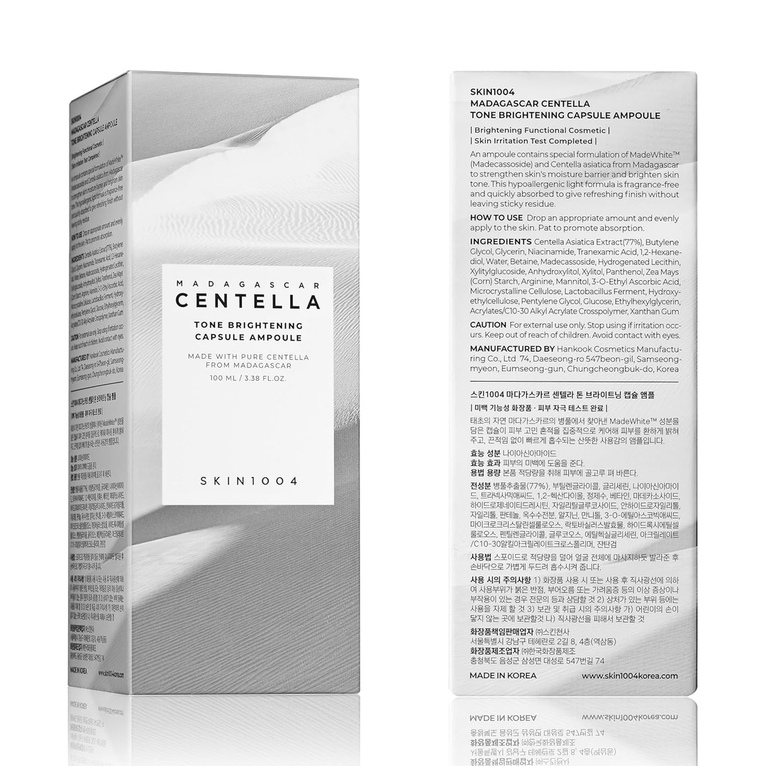 Madagascar Centella Tone Brightening Capsule Ampoule 100ml 8