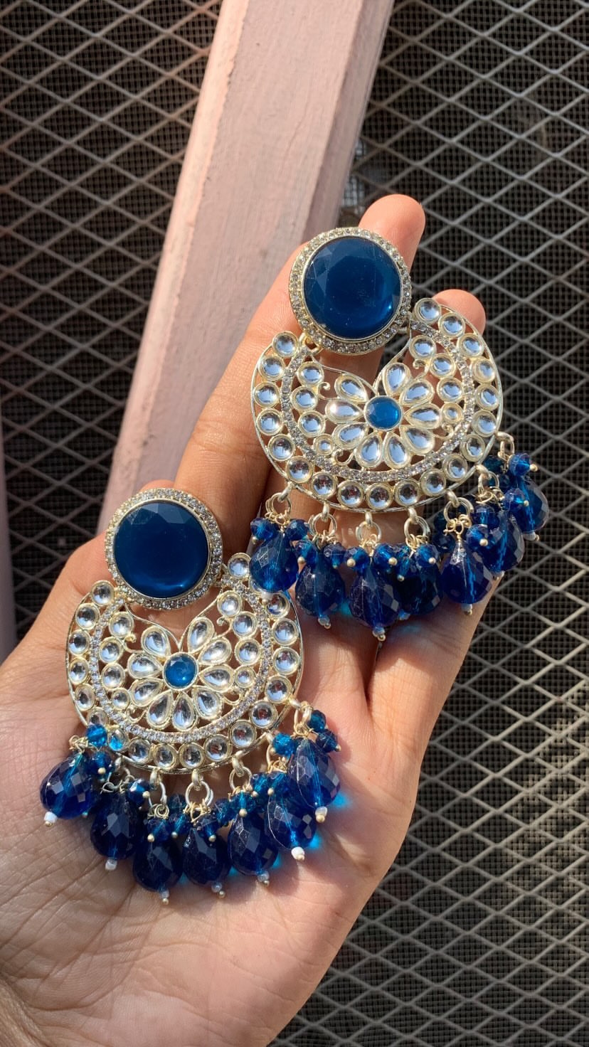 Kundan earing jhumka 1