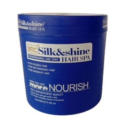 BTC Silk & Shine Professional Hair SPA - 500 ml 3