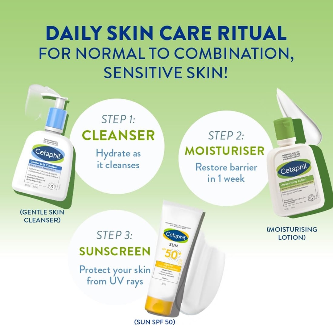 Cetaphil Moisturising Lotion 100 ml for Face & Body, Hydrating Moisturizer for Normal & Dry Skin, Dermatologist Recommended 6