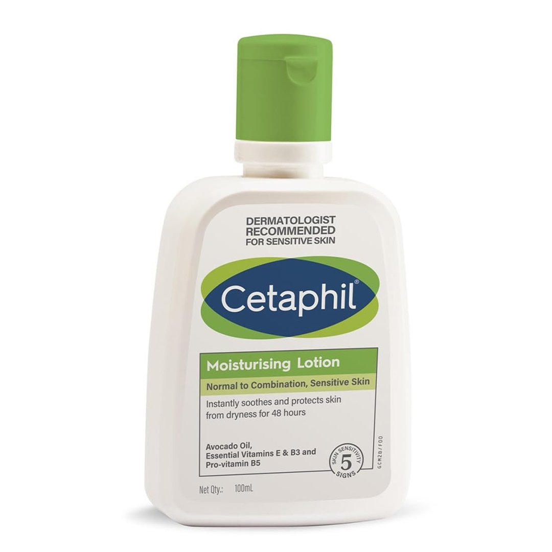  Cetaphil Moisturising Lotion 100 ml for Face & Body, Hydrating Moisturizer for Normal & Dry Skin, Dermatologist Recommended 1