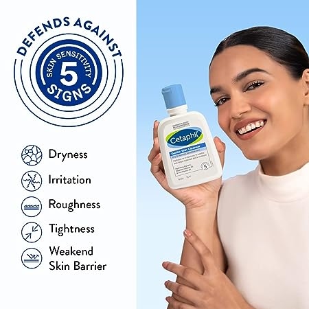 Cetaphil Gentle Skin Cleanser for Dry to Normal Sensitive Skin - 118 ml 5