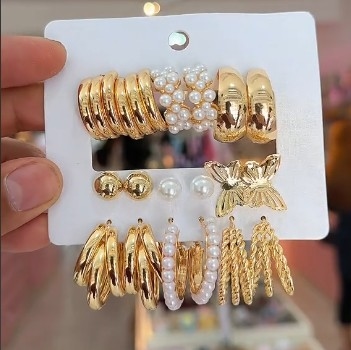 Combo pack earring 12 Pcs 1