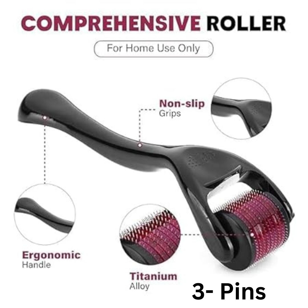 Derma Roller with 540 Titanium with Micro Needles 0.5 mm 4