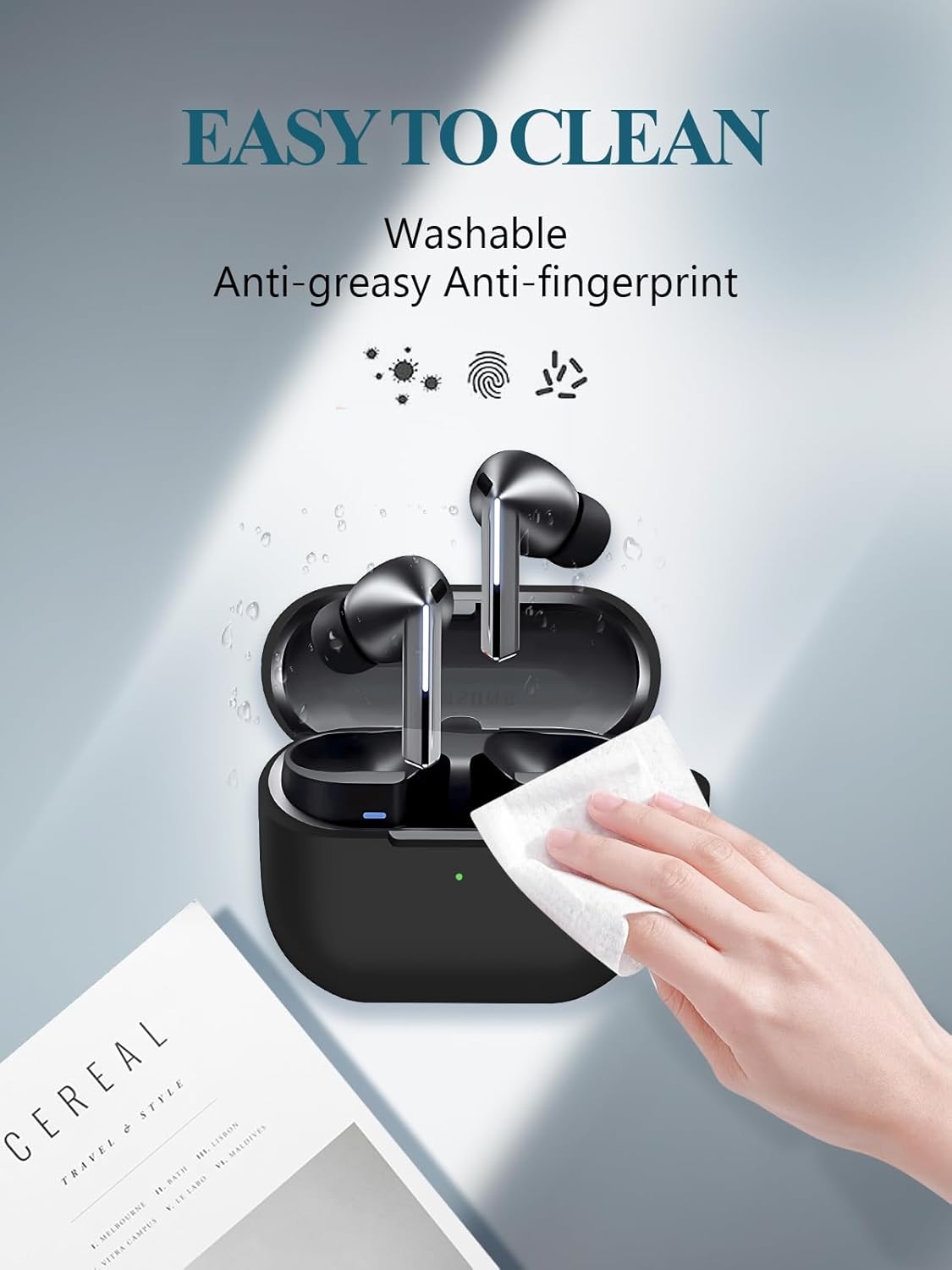 Galaxy Buds 3 Pro AI True Wireless Bluetooth Earbuds, Noise Cancelling, Sound Optimization, Real- Time Interpreter, Redesigned Comfort Fit Latin 3