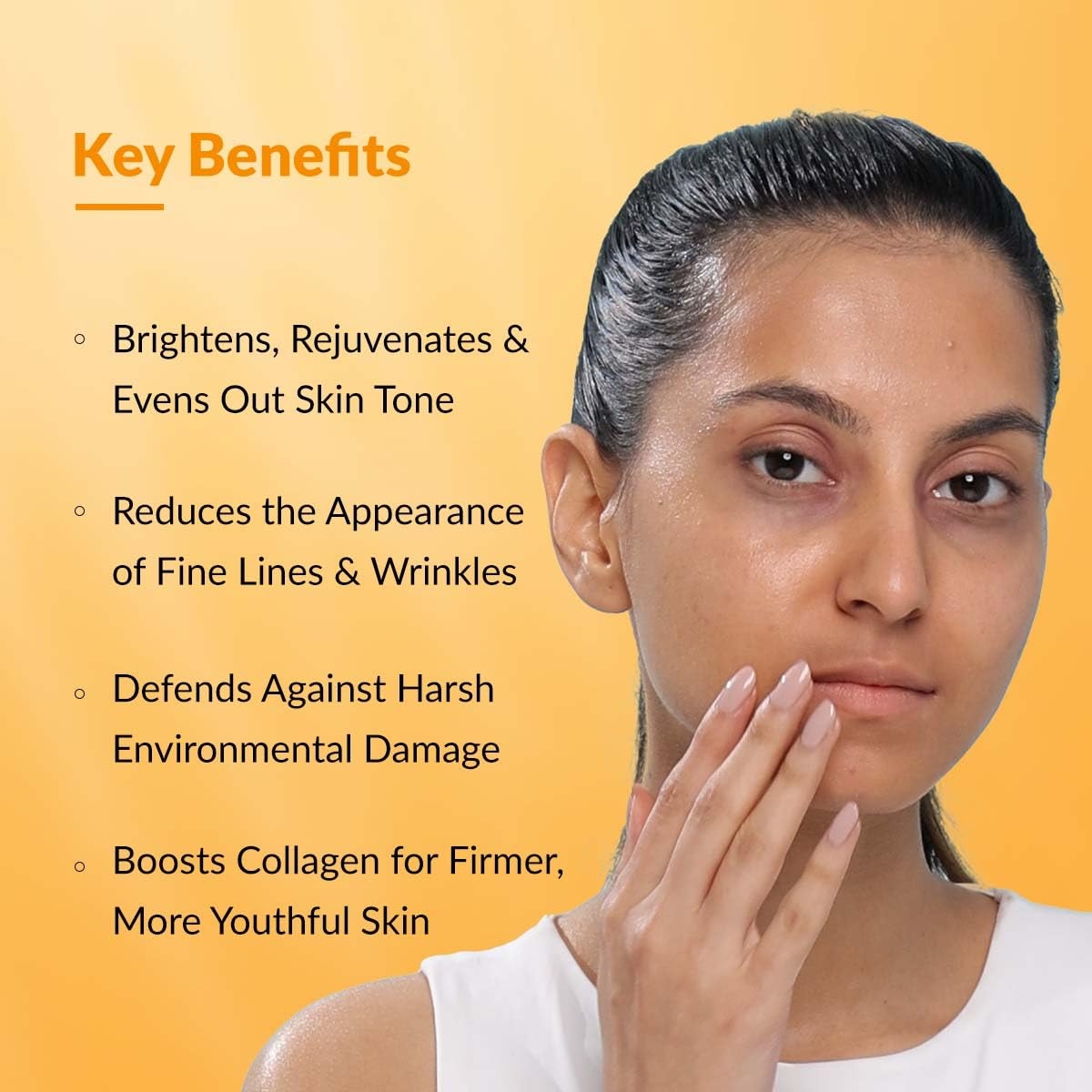 Fixderma C-Enhance 25 Serum , Vitamin C And E Anti-Aging Serum For Dark Spots , Wrinkles And Fine Lines , Hydrates , Firms And Brightens Skin , 15 ML 3